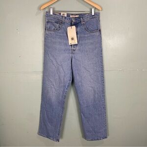Levi’s Ribcage Straight Ankle Blue Jeans‎